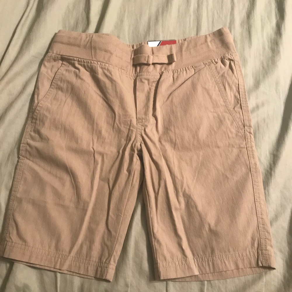 NWT Izod Boys Tan Shorts 10H